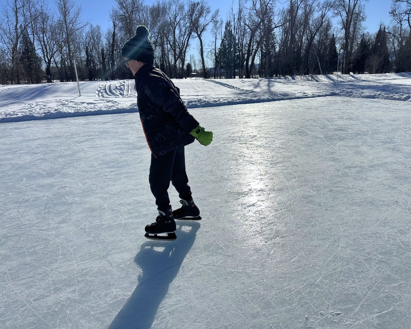 Cross country skiing Star Valley Ranch Wyoming